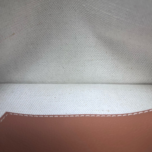 Goyard Plumet Pouch Goyardine Brown White Black