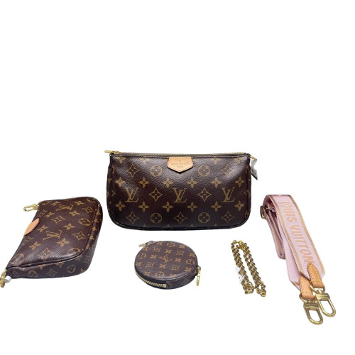 Louis Vuitton Multi Pochette Accessories Monogram Brown Louis Vuitton Multi Pochette Accessories Monogram Brown