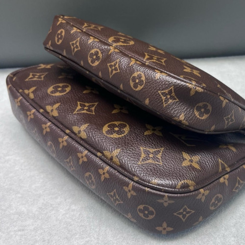Louis Vuitton Multi Pochette Accessories Monogram Brown Louis Vuitton Multi Pochette Accessories Monogram Brown