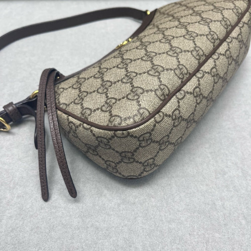 Gucci Small Ophidia Hobo GG Supreme Monogram Beige Brown