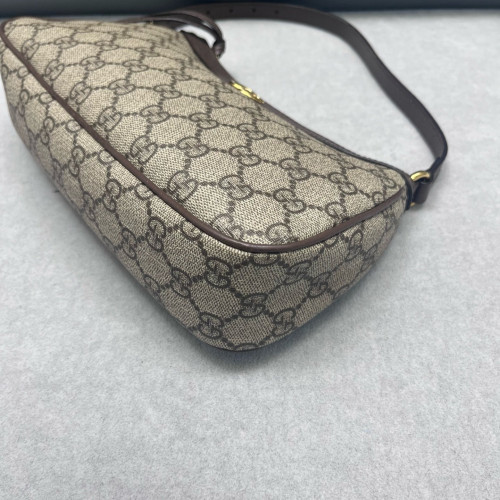 Gucci Small Ophidia Hobo GG Supreme Monogram Beige Brown