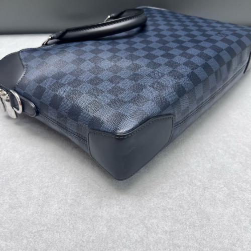 Louis Vuitton Porte Documents Jour Damier Cobalt Blue