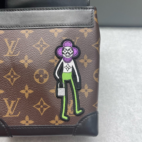 Louis Vuitton Nano Steamer Monogram Brown Louis Vuitton Nano Steamer Monogram Brown