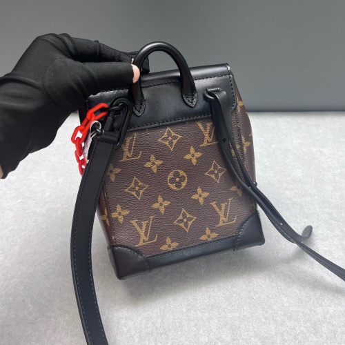 Louis Vuitton Nano Steamer Monogram Brown Louis Vuitton Nano Steamer Monogram Brown