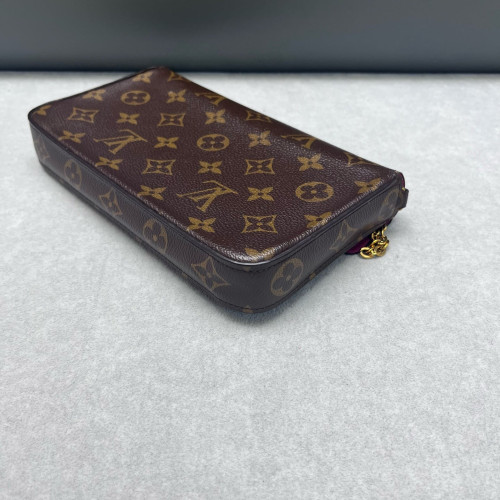 Louis Vuitton Pochette Felicie Chain Wallet Monogram Brown Louis Vuitton Pochette Felicie Chain Wallet Monogram Brown
