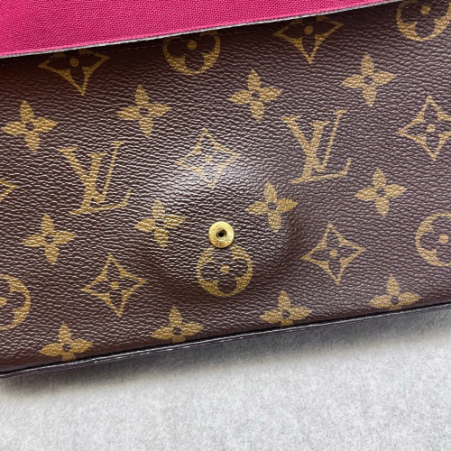 Louis Vuitton Pochette Felicie Chain Wallet Monogram Brown Louis Vuitton Pochette Felicie Chain Wallet Monogram Brown