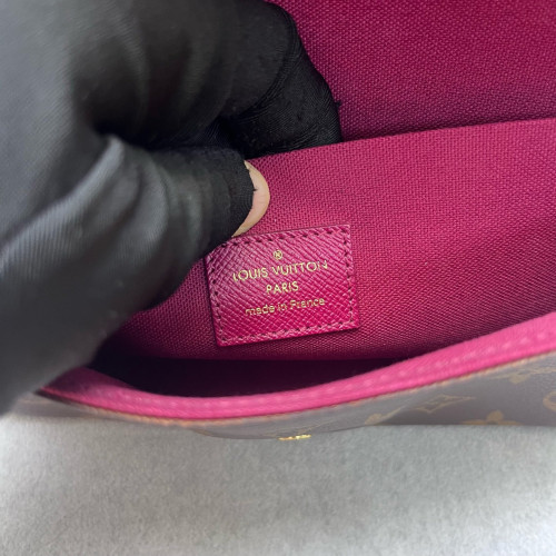 Louis Vuitton Pochette Felicie Chain Wallet Monogram Brown Louis Vuitton Pochette Felicie Chain Wallet Monogram Brown