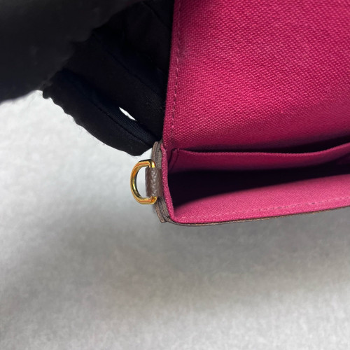 Louis Vuitton Pochette Felicie Chain Wallet Monogram Brown Louis Vuitton Pochette Felicie Chain Wallet Monogram Brown