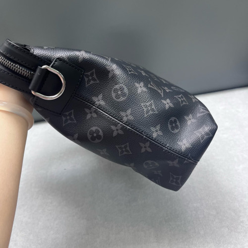 Louis Vuitton Explorer Briefcase GM Monogram Eclipse Black