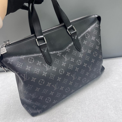 Louis Vuitton Explorer Briefcase GM Monogram Eclipse Black