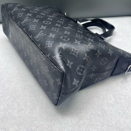 Louis Vuitton Explorer Briefcase GM Monogram Eclipse Black