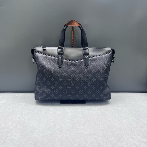 Louis Vuitton Explorer Briefcase GM Monogram Eclipse Black