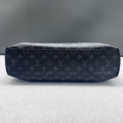 Louis Vuitton Explorer Briefcase GM Monogram Eclipse Black