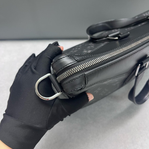 Louis Vuitton Explorer Briefcase GM Monogram Eclipse Black