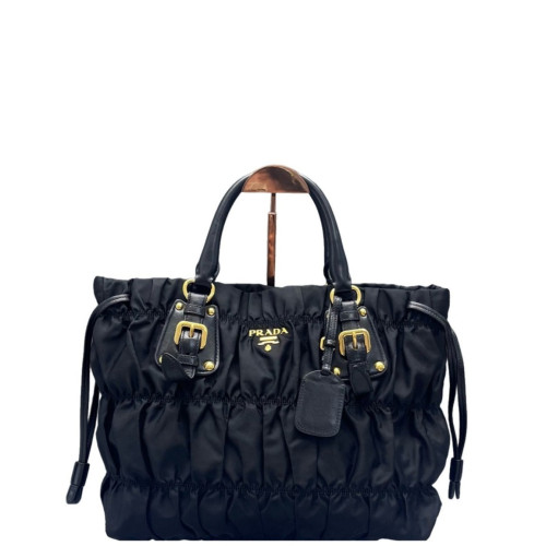 Prada Handbag Nylon Black
