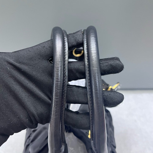 Prada Handbag Nylon Black