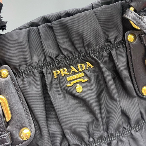 Prada Handbag Nylon Black