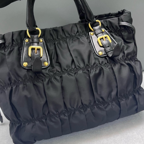 Prada Handbag Nylon Black