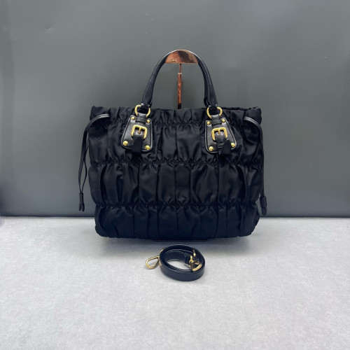 Prada Handbag Nylon Black