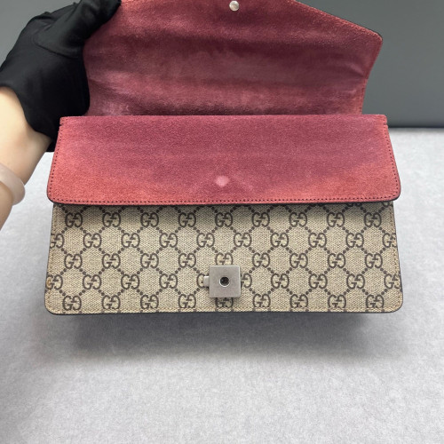 Gucci Meium Dionysus GG Supreme Monogram Blooms Beige Pink Burgundy