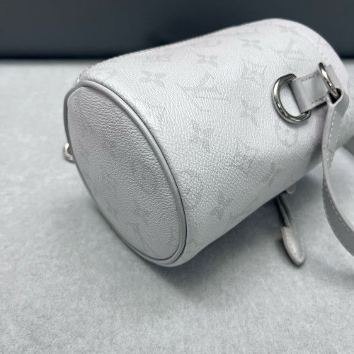 Louis Vuitton Nano Chalk Bucket Bag Calfskin Blue Louis Vuitton Nano Chalk Bucket Bag Calfskin Blue