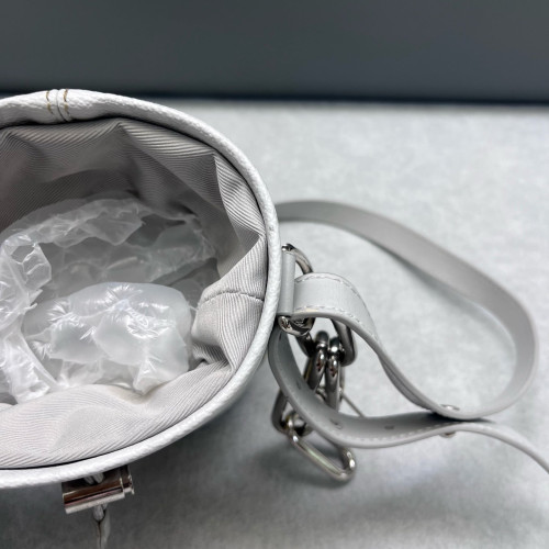 Louis Vuitton Nano Chalk Bucket Bag Calfskin Blue Louis Vuitton Nano Chalk Bucket Bag Calfskin Blue
