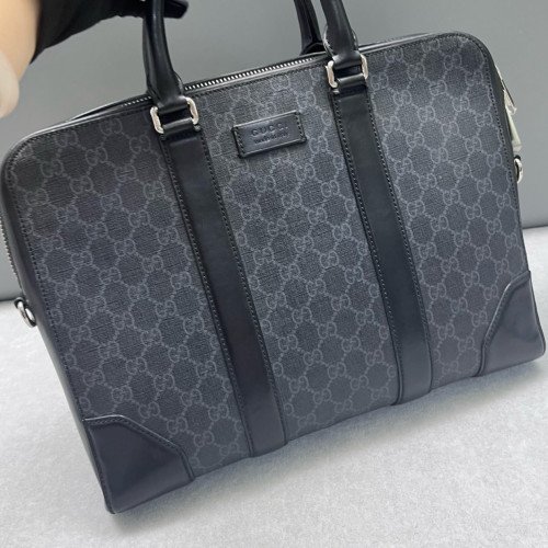 Gucci Briefcase GG Supreme Monogram Black