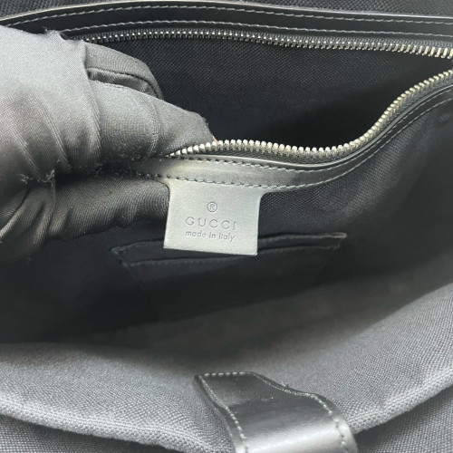 Gucci Briefcase GG Supreme Monogram Black