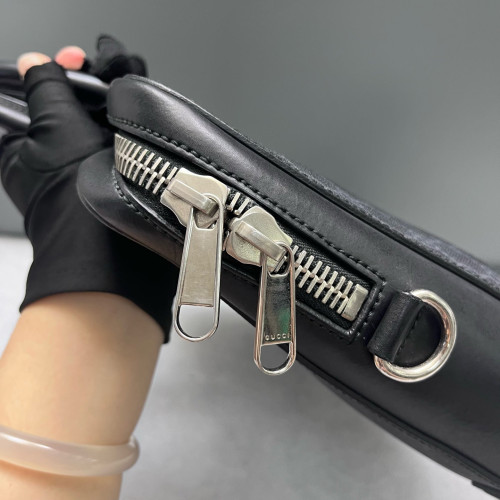 Gucci Briefcase GG Supreme Monogram Black