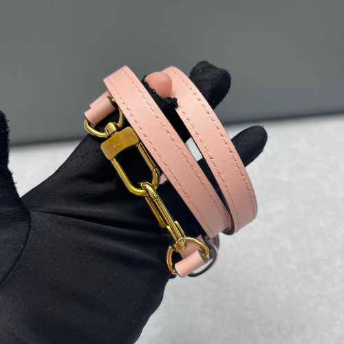 Louis Vuitton Neonoe MM Monogram Dark Brown Light Brown Pink