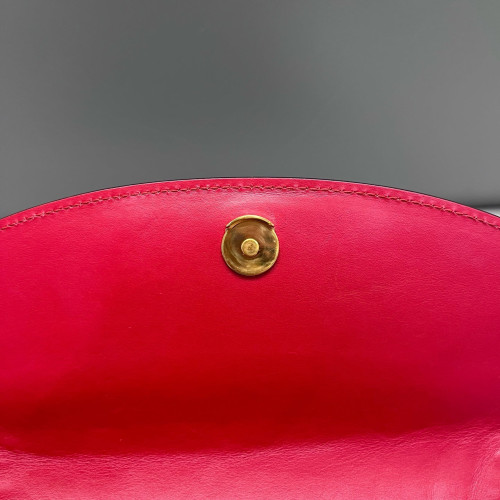Gucci Two-Way Bag Calfskin Red