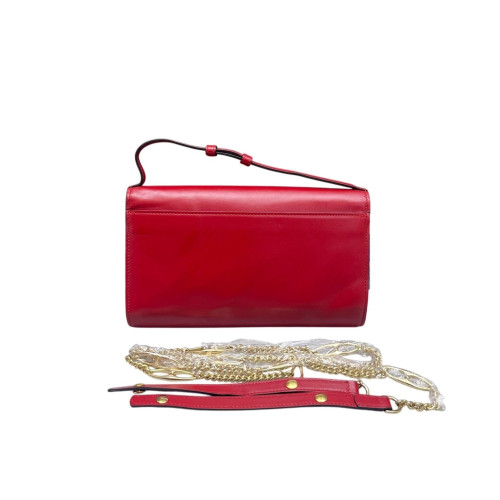 Gucci Two-Way Bag Calfskin Red