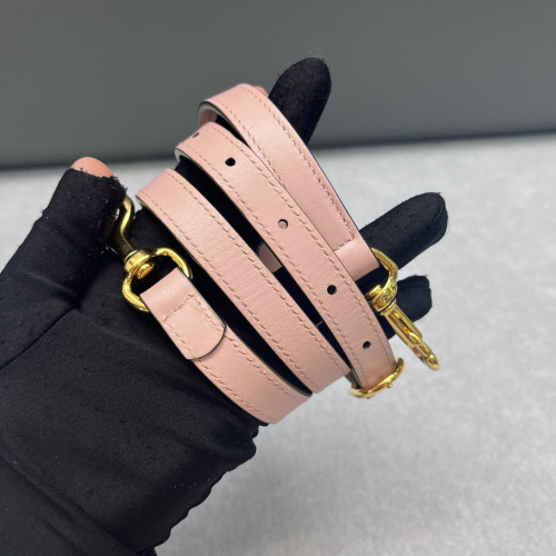 Gucci Mini Ophidia Half Moon Hobo Calfskin Pink
