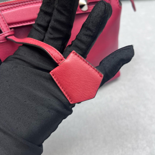 Fendi By The Way Medium Calfskin Red