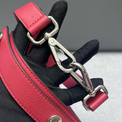 Fendi By The Way Medium Calfskin Red