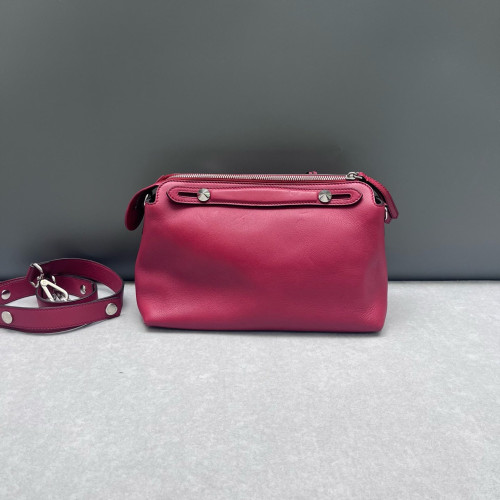 Fendi By The Way Medium Calfskin Red