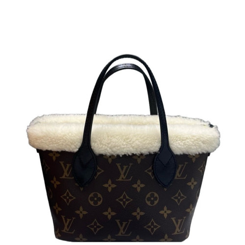 Louis Vuitton Neverfull BB Monogram Dark Brown Light Brown