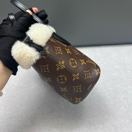 Louis Vuitton Neverfull BB Monogram Dark Brown Light Brown