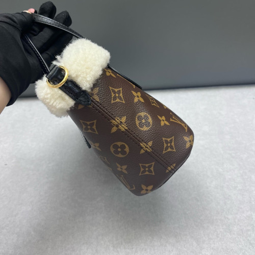 Louis Vuitton Neverfull BB Monogram Dark Brown Light Brown