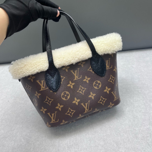 Louis Vuitton Neverfull BB Monogram Dark Brown Light Brown