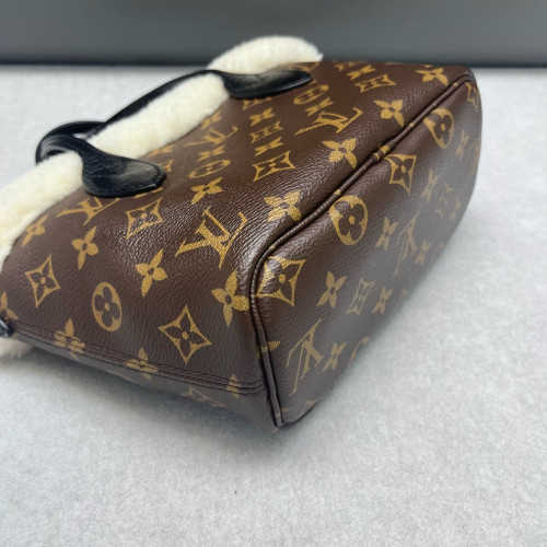 Louis Vuitton Neverfull BB Monogram Dark Brown Light Brown
