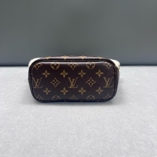 Louis Vuitton Neverfull BB Monogram Dark Brown Light Brown