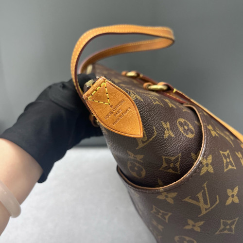 Louis Vuitton Totally MM Monogram Dark Brown Light Brown Louis Vuitton Totally MM Monogram Dark Brown Light Brown