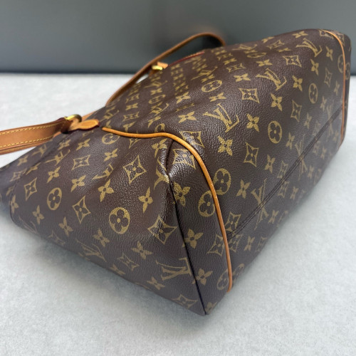 Louis Vuitton Totally MM Monogram Dark Brown Light Brown Louis Vuitton Totally MM Monogram Dark Brown Light Brown