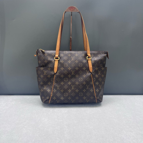 Louis Vuitton Totally MM Monogram Dark Brown Light Brown Louis Vuitton Totally MM Monogram Dark Brown Light Brown