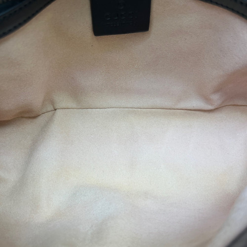 Gucci Matelasse Small GG Marmont Calfskin Black Gucci Matelasse Small GG Marmont Calfskin Black