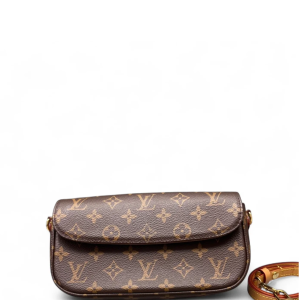 Louis Vuitton Ivy Wallet On Chain Monogram Dark Brown Light Brown