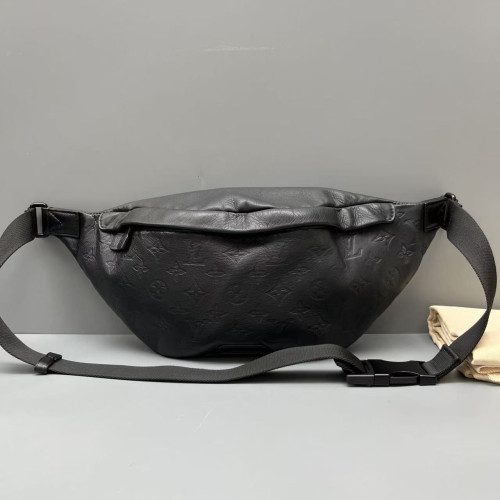 Louis Vuitton Waist Belt Bag Empreinte Monogram Black