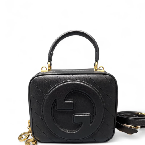 Gucci Handbag Calfskin Black