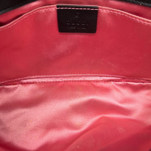 Gucci Mini GG Marmont Velvet Black
